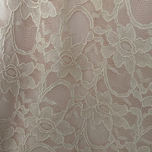 Madeline Gardiner pink laced dress. Only worn once for 5 hrs - Picture 4 of 5